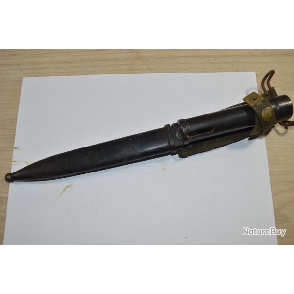 BAIONNETTE  / Bayonnet FUSIL FN FAL Belge / Militaire Belgique  (14)
