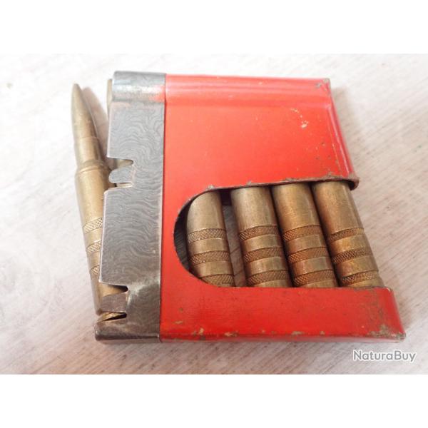 Clip de manipulation pour fusil Schmidt Rubin Suisse K11 ou K31. Cartouches mdle 1918