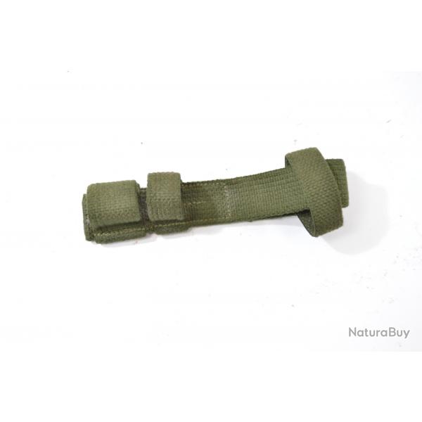 Gousset porte baionnette Anglaise clou ou Belge FAL, fabrication post WW2. Support toile