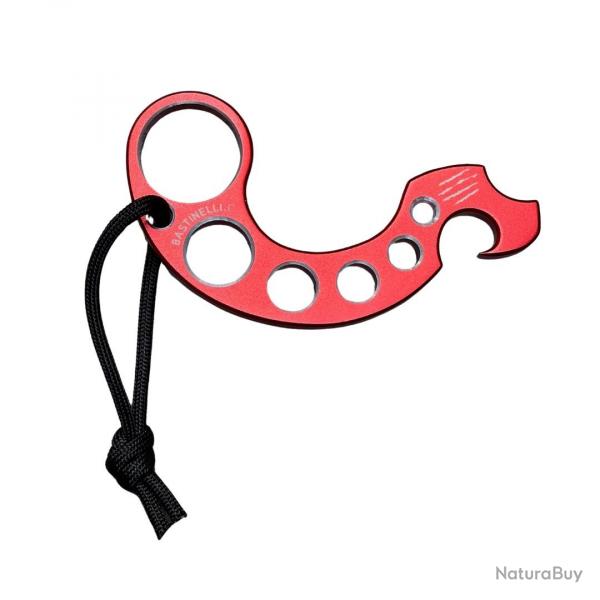 Poing Americain BASTINELLI rouge porte cl
