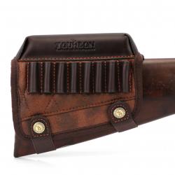 Repose-joue en cuir Tourbon 30-30 308 30-06 etc - LIVRAISON GRATUITE