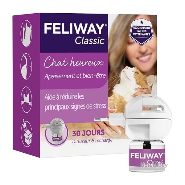 Anti Marquage Urinaire, Anti Griffade - Diffuseur lectrique calmant + recharge 48ml - anti-stress