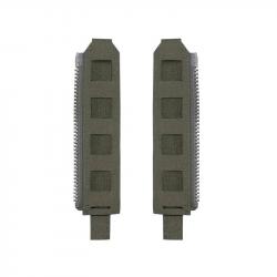 Adaptateur fermeture éclair IDOGEAR Molle 500D - Vert armée