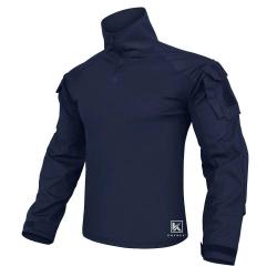 Chemise combat AS-K02 KRYDEX avec coudières - Bleu foncé / L