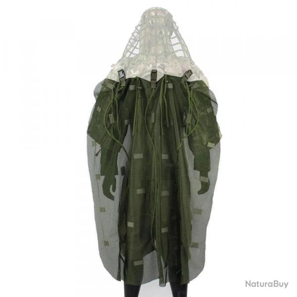 Combinaison camouflage ghillie RC TACTICAL - Vert arme / Unique
