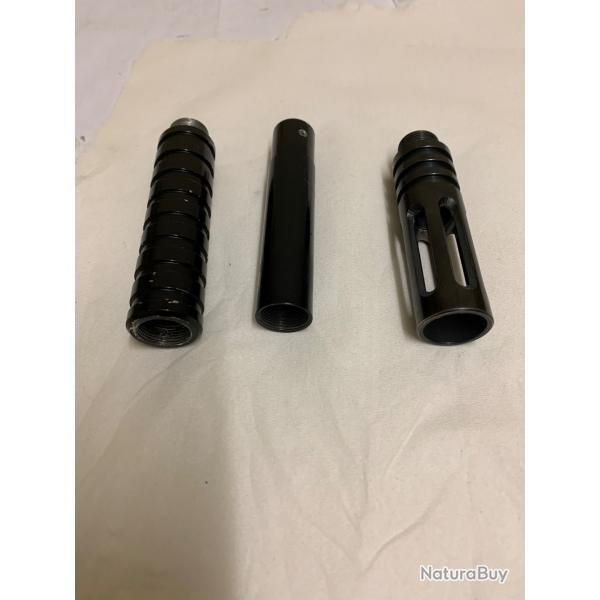 Par flamme et rallonge canon pour issc mk 22