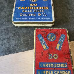 Cartouches 9m/m