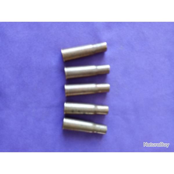 43 gyptien. Lot de 5 douilles en laiton amorage boxer