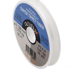 FIL DEVAUX SUPER TIPPET TIGER 30M 0.128mm - 1.77kg