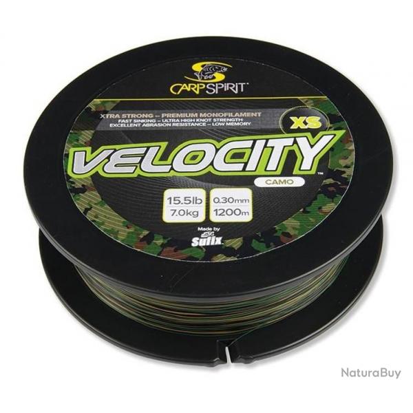 FIL VELOCITY XS CAMO 1200M 0.35mm - 8.7kg