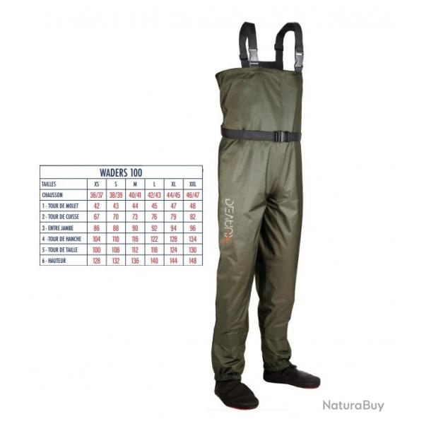 WADERS DEVAUX 100 XL - 44/45