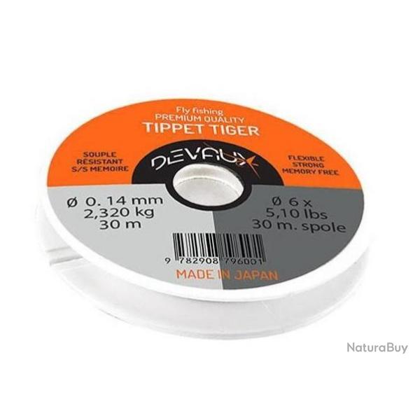 FIL DEVAUX TIGER 30M 0.40mm - 14.20kg
