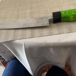 Couteau de chef japonais impecable