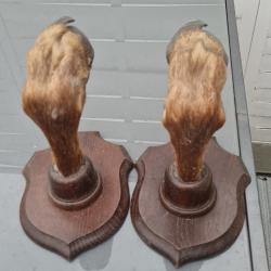 Supports pieds de chevreuil × 2