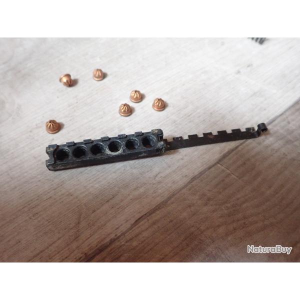 Chargeur 6 coups pour pistolet d'alarme ROHM RG3 6 mm Flobert.