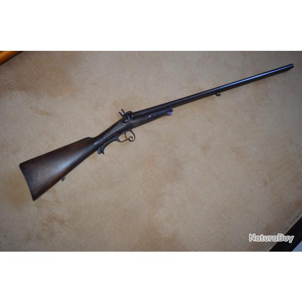 fusil de chasse  broche type Lefaucheux calibre 16
