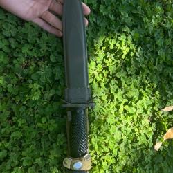 Baionnette US M5 de 1955 avec fourreau pour fusil M1 Garand