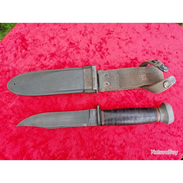 Couteau US PAL 35 USN MARK 1 tui USN MK 1 NORD 8114 BM Co 12 vp 1