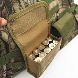 CARTOUCHIÈRE TACTIQUE 10 EMPLACEMENTS POUR CALIBRE 12 - KAKI - LIVRAISON GRATUITE