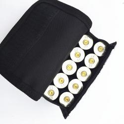 CARTOUCHIÈRE TACTIQUE 10 EMPLACEMENTS POUR CALIBRE 12 - NOIR - LIVRAISON GRATUITE