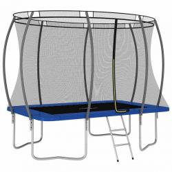 trampoline rectangulaire 274x183x76 cm 150 kg alsavelo