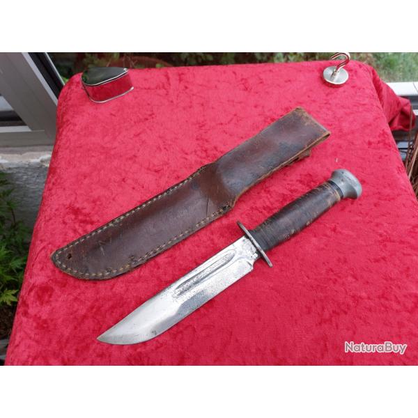 Couteau Pal 36 tui cuir nominatif 4 ww2