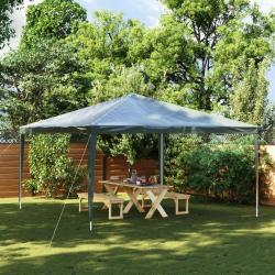 Tente de réception professionnelle 4x4 m Vert 90 g/m²