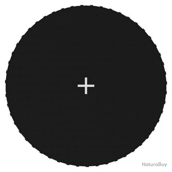 Tapis de saut Tissu Noir pour trampoline rond de 3,05 m