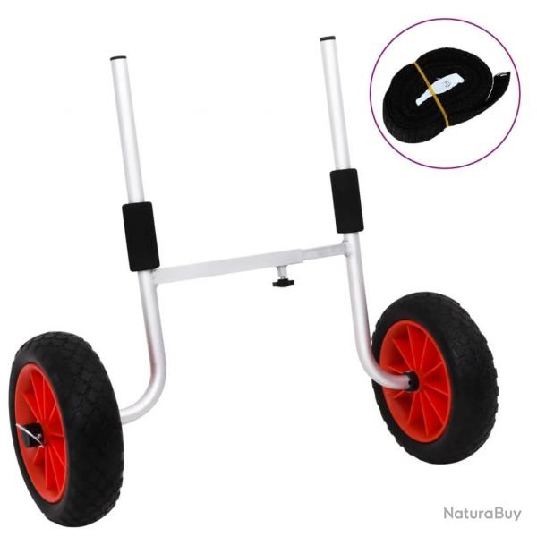 Chariot pour kayak 90 kg aluminium