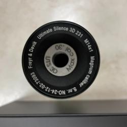 SILENCIEUX MODERATEUR DE SON FREYR ET DEVIK ULTIMATE SILENCE 3D 231 FILETAGE M14