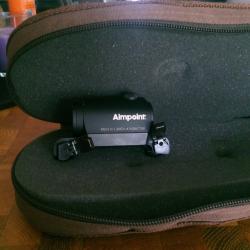 Aimpoint micro h1  2 moa et son montageBlaser