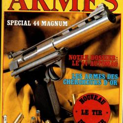 l'amateur d'armes 14, le 44 automag, l'arbalète, sfm, démontage smith et wesson mod.60, 44 magnum