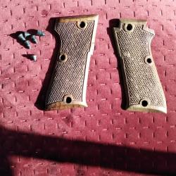 Plaquettes bois et vis MAB PA 15 F1 compétition