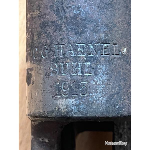 Canon fusil Suhl 1915 C.G HAENEL