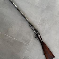 Fusil à chiens ancien