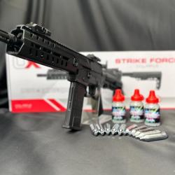 NOUVEAUTÉ 2025 "MÉGA OFFRE!" PACK PRÊT A TIRER CARABINE UX STRIKE FORCE CO2 CAL BB/4.5MM 5J SEMI/FUL