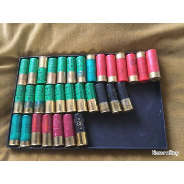 Lot de cartouche calibre 12