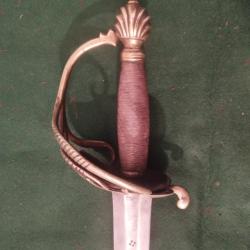Épée de cavalerie Modéle  connu comme D. José I ere pour Dragons ,  Roi  du Portugal circa 1760