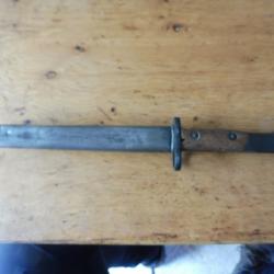 baionnette italienne ww1 carcano a identifier