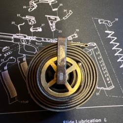 Enrouleur automatique de sangle d'origine pour fusil robuste 222, idéal et ManuFrance