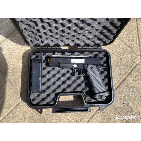 Pistolet Gaz Hi-Capa Golden Eagle 3353 Optic ready (Black,Gold)