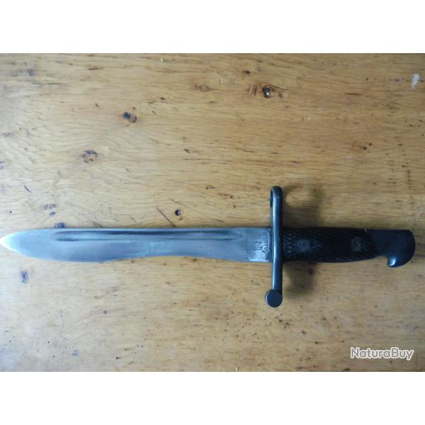 baionnette machette espagnole ww1 ww2.pas d etui