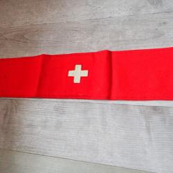 Ancien brassard de l'Armée Suisse - Modèle d'ordonnance réglementaire. Années 1880