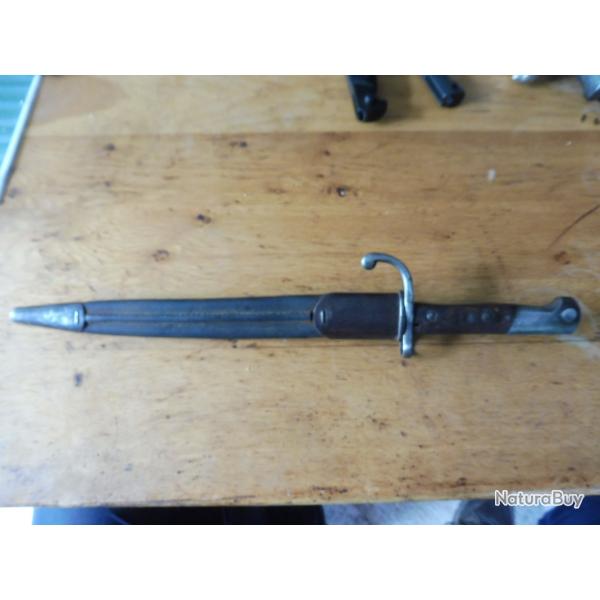 baionnette mauser export ?? a identifier