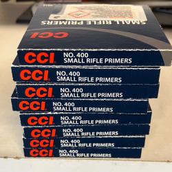 Lot de 800 amorces CCI 400 small rifle