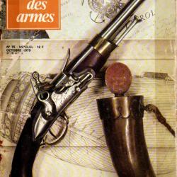 gazette des armes 75 , système treuille de beaulieu 1854, pistolet de bord 1786,
