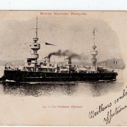 CPA - Marine Militaire Française - Le Croiseur CHANZY N°906