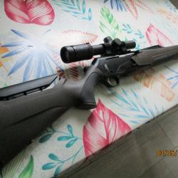 Vends carabine Browning 4X synthétique, busc réglable équipé lunette zeiss 1,1 6x24