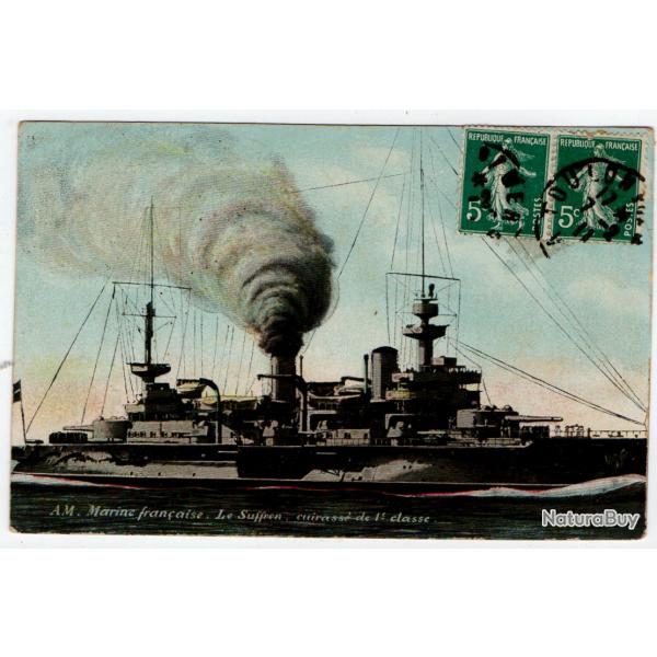 CPA - Marine Militaire Franaise -Le Suffren .Cuirasse de 1er classe N140