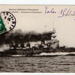 CPA - Marine Militaire Française - VICTOR - HUGO - Croiseur - Cuirasse N°286